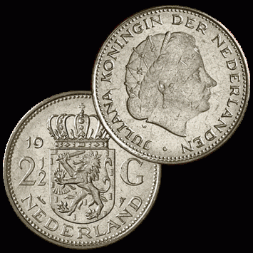 2 1/2 Gulden 1969 V